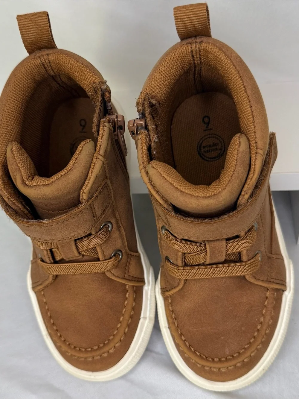 wonder nation Brown High-Top Kids Boots